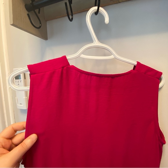 Laura Pink Dress size 8 with pockets. - Picture 10 of 13